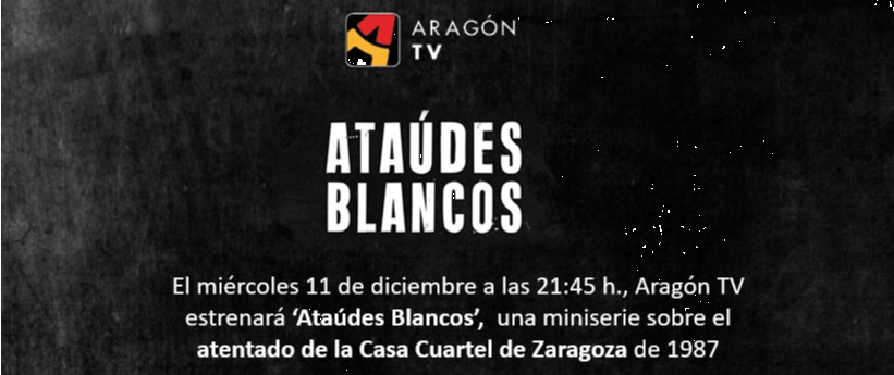 Próximo estreno de 'Ataudes blancos' con la colaboración de la AVT