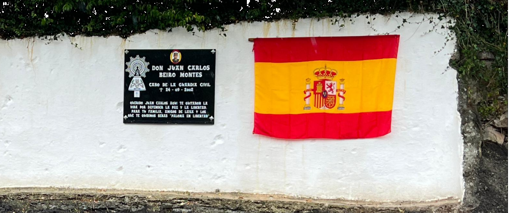 La AVT en el homenaje a Juan Carlos Beiro en Leiza