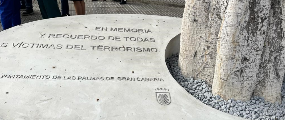 Las Palmas de Gran Canaria rinde homenaje a las víctimas en forma de monumento