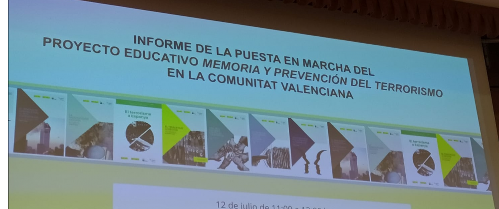 La AVT asiste en Valencia al Proyecto Educativo Memoria y Prevención del Terrorismo