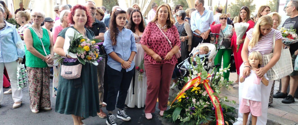 Misa por la AVT en la Basílica de la Virgen de las Angustias de Granada y ofrenda floral