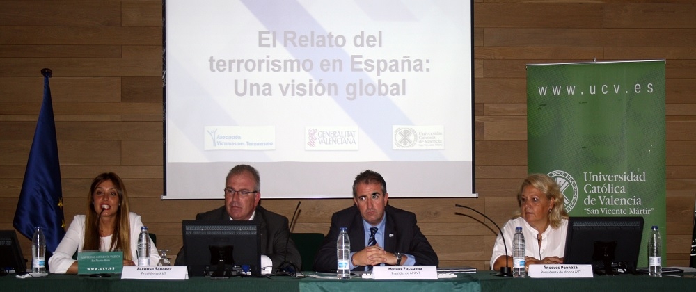 La AVT celebra las primeras Jornadas de Terrorismo en Valencia