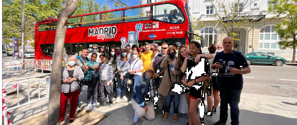 La AVT recorre el Madrid Histórico con el Bus Turístico