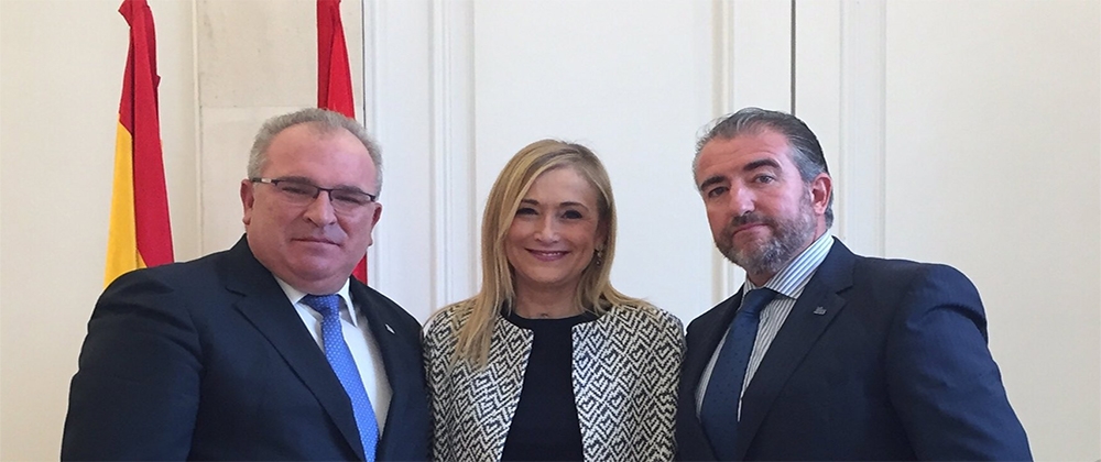 El Presidente de la AVT se reúne con Cristina Cifuentes