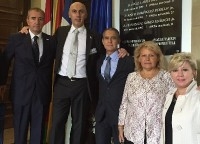 Ángeles Pedraza asiste en Martutene al primer homenaje a funcionarios de prisiones víctimas del terrorismo