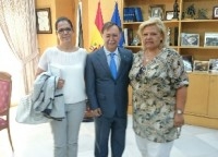 Primera visita a Ceuta de la presidenta de la AVT