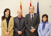 La AVT se reúne con personalidades de la Universidad San Jorge (Zaragoza)