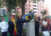 La AVT en la inauguración de un monumento homenaje a las víctimas del terrorismo en Algeciras