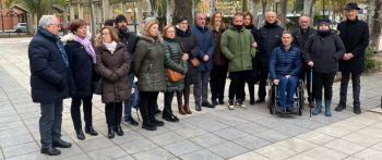 Homenaje en Zaragoza en memoria de las víctimas del atentado de la Casa Cuartel