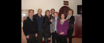 Un grupo de asociados de la AVT visita el Monasterio de Piedra