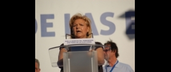 Discurso de la presidenta de la AVT, Ángeles Pedraza, durante la Manifestación 