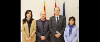 La AVT se reúne con personalidades de la Universidad San Jorge (Zaragoza)