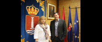 La presidenta de la AVT se reúne con el alcalde madrileño Humanes

