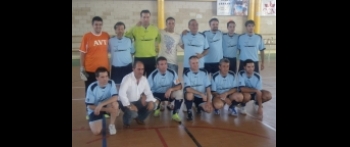 El equipo de fútbol de la AVT  jugó contra el combinado de Corral de Almaguer en Toledo