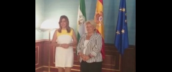 La Asociación Víctimas del Terrorismo se reúne con la presidenta de la Junta de Andalucía