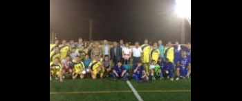 Encuentro de fútbol a favor de la AVT en Torrenueva (Ciudad Real)