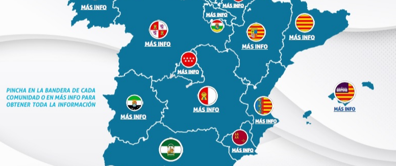 MAPA CON LAS NORMATIVAS DE VÍCTIMAS DEL TERRORISMO