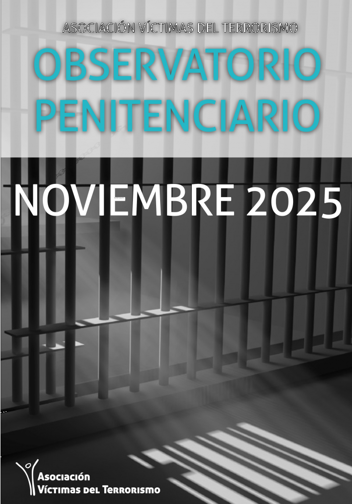 OBSERVATORIO DE POLÍTICA PENITENCIARIA DE LA AVT -  NOVIEMBRE 2025