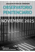 OBSERVATORIO DE POLÍTICA PENITENCIARIA DE LA AVT -  NOVIEMBRE 2025